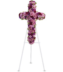 Deepest Faith Cross from Lewis Florist in Grayslake, IL 